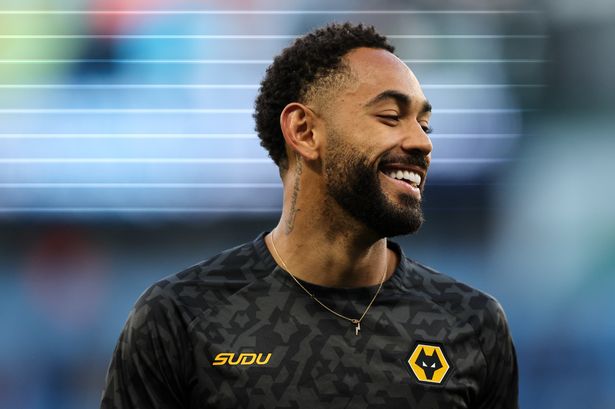 Matheus Cunha in action for Wolves.