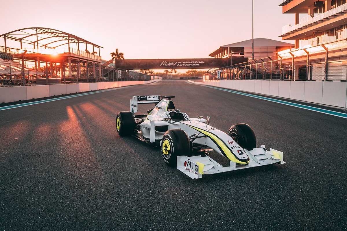 Jenson Button's championship-winning Brawn F1 car sells in Miami auction for eye-watering sum
