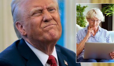 Pension crisis as Britons' retirement incomes to be 'reduced by 20%' due to Donald Trump's tariffs