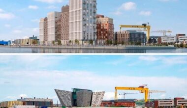 New York Times piece on Belfast features picture of Titanic view that no longer exists after Loft Lines construction