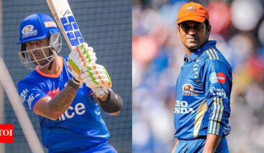 Suryakumar Yadav breaks Sachin Tendulkar's iconic IPL record | Cricket News