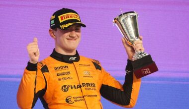 19-year-old Irish racer Alex Dunne given Formula 1 test drive for McLaren