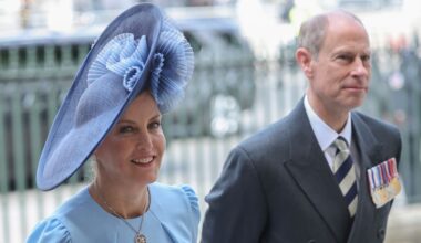 Duchess of Edinburgh marks VE Day Thanksgiving Service with Royal Family