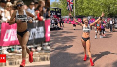 ‘Where are her clothes?’: Holly Archer shuts down backlash over London marathon outfit | International Sports News