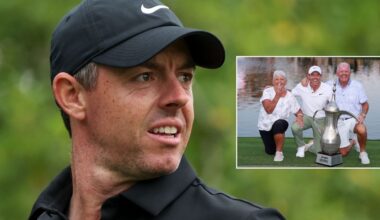 Rory McIlroy makes emotional admission about his parents after returning to UK following Masters win