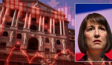 Rachel Reeves tax raid triggers wage slump as Bank of England warns pay rises will fall short