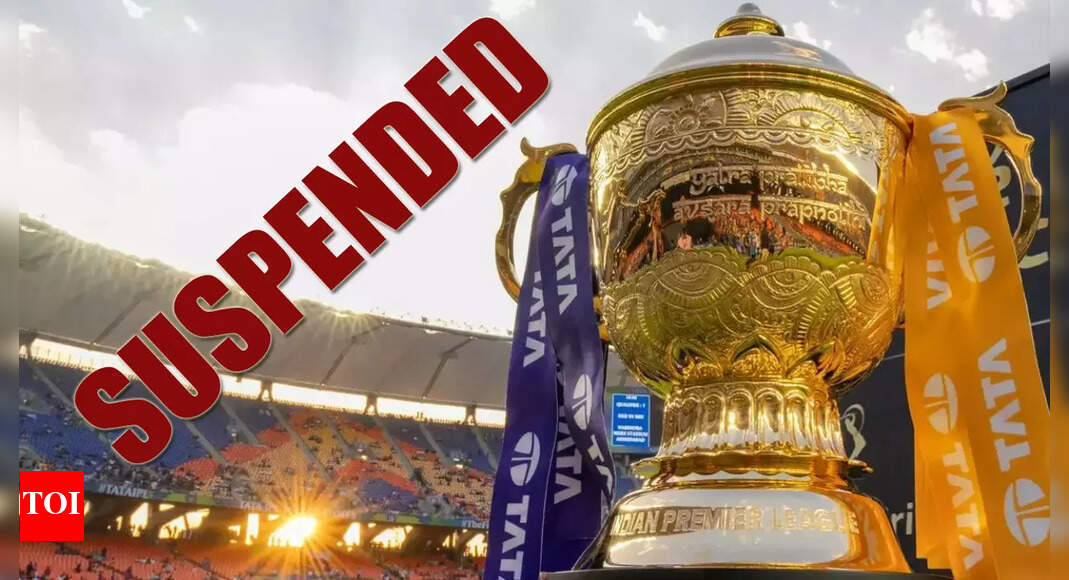 IPL 2025 LIVE: BCCI suspends IPL 2025 amid India-Pakistan tensions