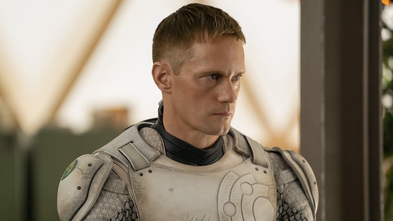‘I’ve never played such a weird character’ - Murderbot star Alexander Skarsgard on his new Apple TV+ sci-fi series
