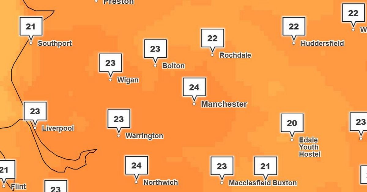 Met Office latest for Greater Manchester as parts of UK set for thunderstorms