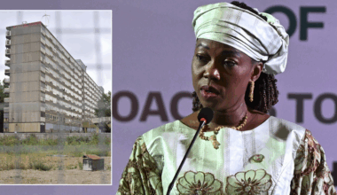 Sierra Leone's First Lady 'renting council flat in south London'