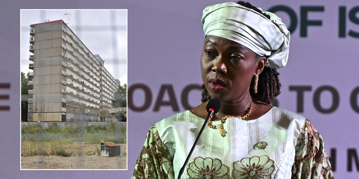 Sierra Leone's First Lady 'renting council flat in south London'
