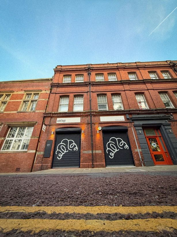 A view from outside the St Hugo Bakery in Swansea