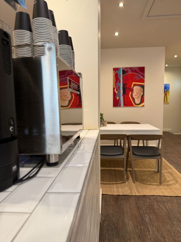 An inside view of the St Hugo Bakery