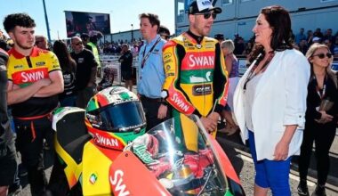 North West 200 is 'real gem' says deputy First Minster Emma Little-Pengelly as DUP colleagues soak up the sun