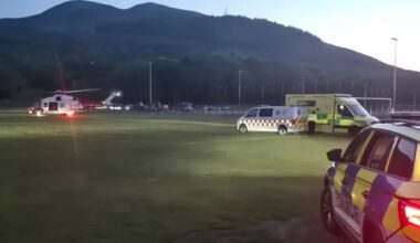 ‘Absolute madness’: PSNI condemns potentially ‘catastrophic’ near-miss between drone and rescue helicopter