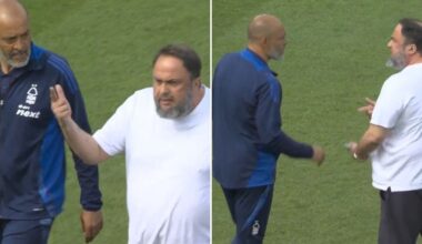 Nottingham Forest owner storms onto pitch to confront Nuno Espirito Santo in extraordinary scenes