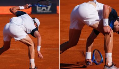 Jack Draper handed punishment after smashing tennis racket on court in Italian Open meltdown