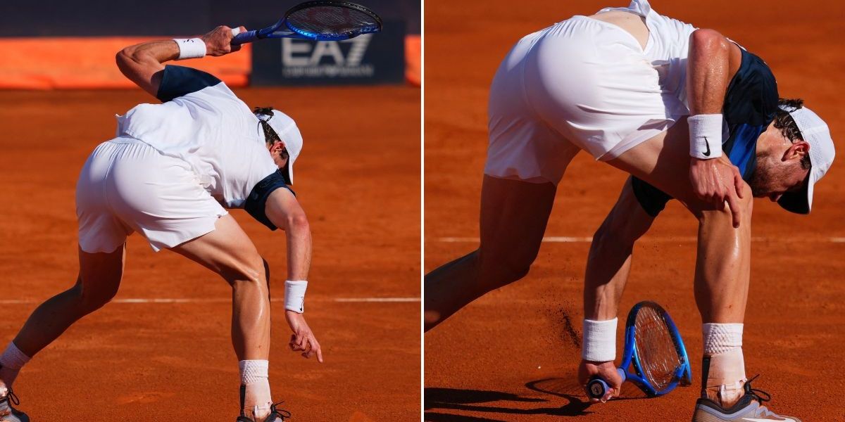 Jack Draper handed punishment after smashing tennis racket on court in Italian Open meltdown