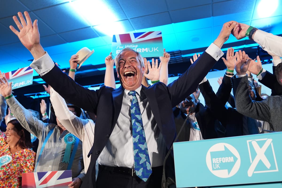Shock London poll: Nigel Farage’s Reform overtakes Tories in London as Labour slumps - London Evening Standard