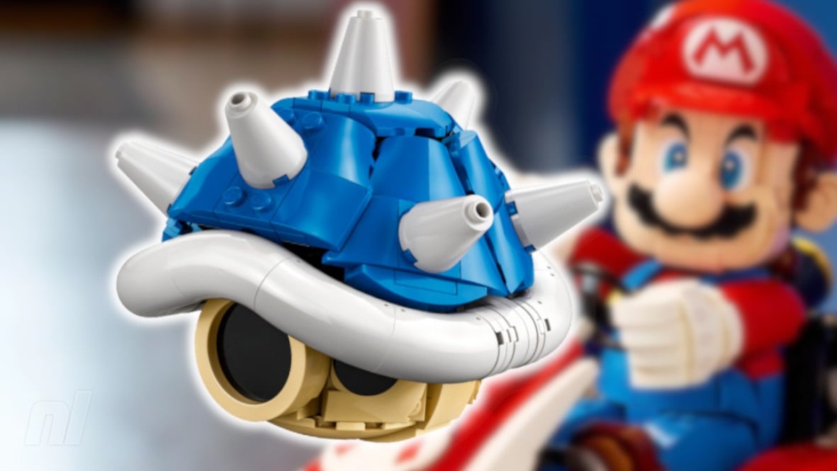 Random: A New LEGO Mario Kart 'Blue Shell' Gift Has Been Revealed