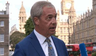 Nigel Farage lays into 'insincere' Keir Starmer as PM accused of copying Brexit slogan