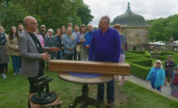 Items belonging to William Lassell were valued on BBC'S Antiques Roadshow in January 2024