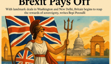 Brexit Delivers: Britannia Resumes Her Ambitions