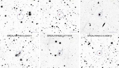 Astronomers detect eleven new active galactic nuclei