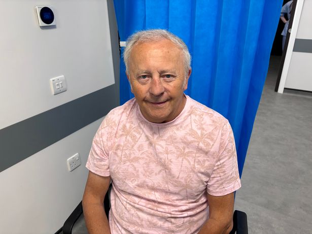 Solihull resident Tim Denton-Hawkes at the new North Solihull Community Diagnostic Centre.
