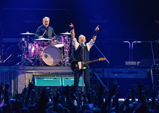 Rock legend, Bruce Springsteen and The E Street Band