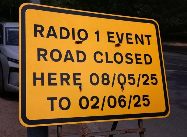 Several road closures will be in place to accommodate the BBC festival 