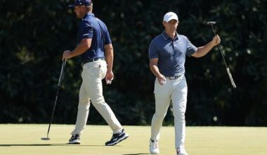 Rory McIlroy plays down Bryson DeChambeau remarks on lack of Masters interaction