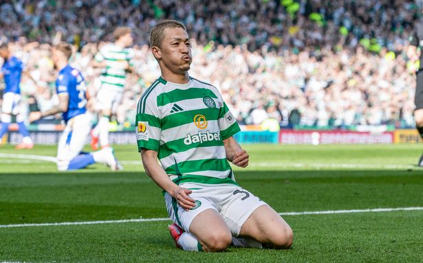 Daizen Maeda in action for Celtic