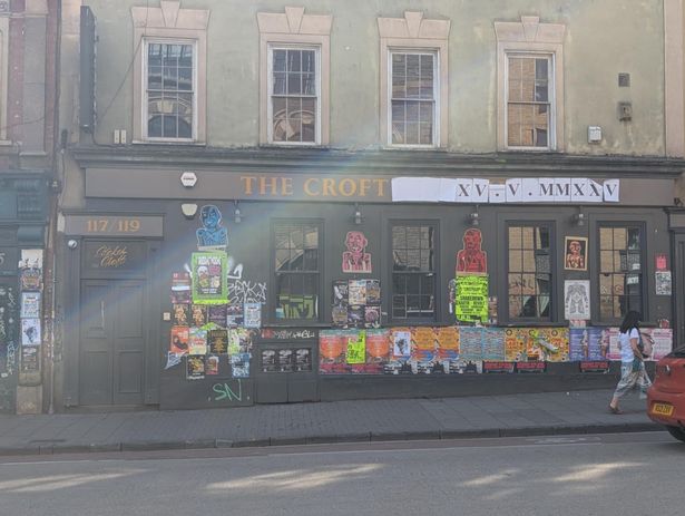 Strange signs appeared on The Crofters Rights building earlier this week 