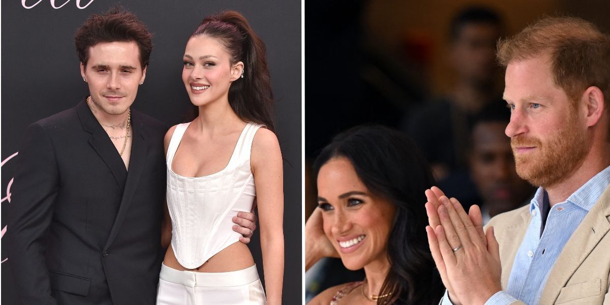 Brooklyn Beckham and Nicola 'not invited' to Harry and Meghan's home despite attending VIP event at mansion