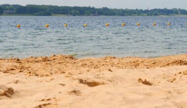 The date Birmingham's closest beach opens for paddling and sunbathing