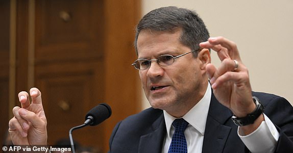(FILES) D. John Sauer, Special Assistant Attorney General at the Louisiana Department of Justice, listens as he testifies during the "Weaponization of the Federal Government" hearing on Capitol Hill in Washington, DC, on July 20, 2023. US President-elect Donald Trump announced on November 14, 2024 he nominated Dean John Sauer as Solicitor General of the United States. (Photo by Jim WATSON / AFP) (Photo by JIM WATSON/AFP via Getty Images)