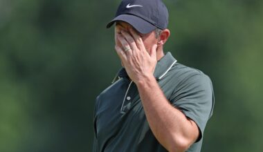‘Absolute pig’s ear’ - Commentator scolds Rory McIlroy and Scottie Scheffler after PGA Championship horror hole