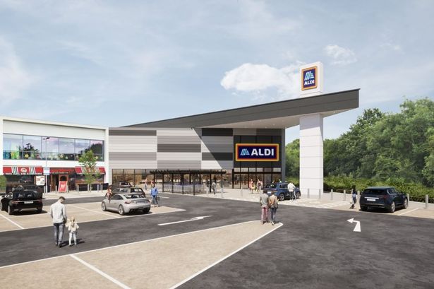 How the Aldi at Riverside Retail Park in Yate would look 