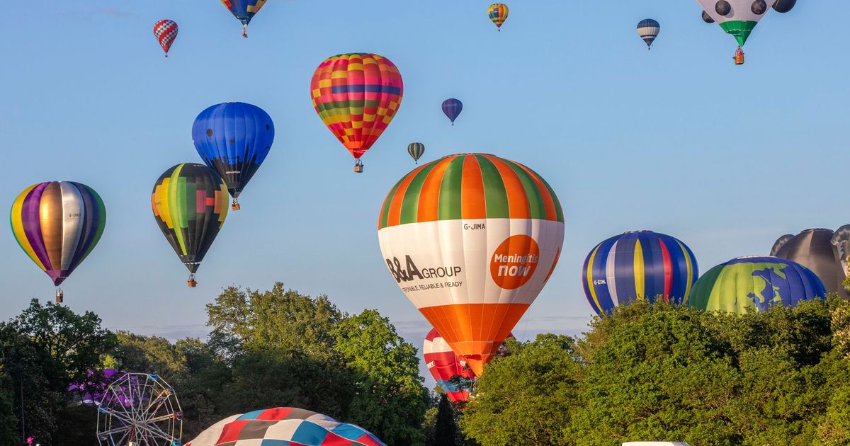 Exactly when 100 hot air balloons will fill the skies near Birmingham