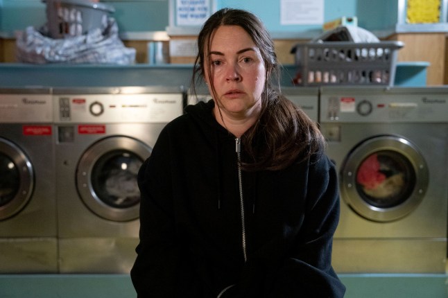 Stacey Slater looking exhausted in EastEnders