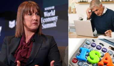 Rachel Reeves warned pensioners face higher tax bills if allowance is cut to £4,000