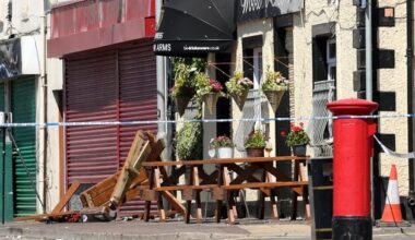 Millisle: Car crashes into pedestrians - two hospitalised and man arrested