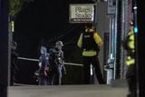 thumbnail: Emergency services at the scene of a firearms incident in the High Street area of Bangor on May 18th 2025 (Photo by Kevin Scott)