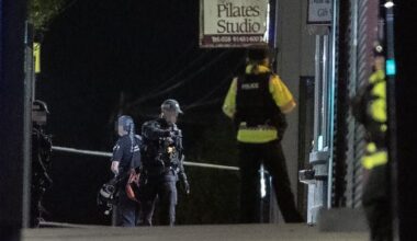 High Street, Bangor: Police attending major firearms incident in Bangor