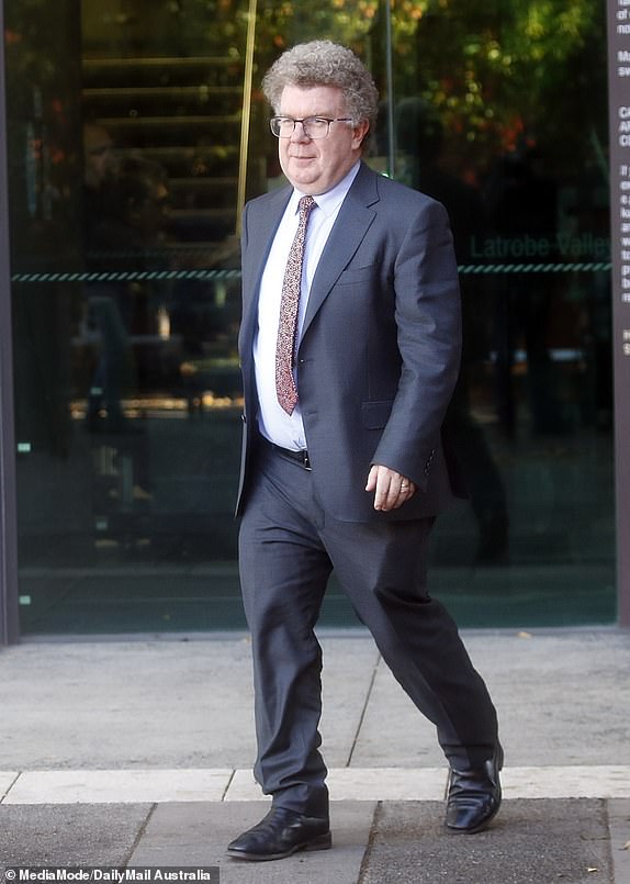 DAYRATE ERIN PATTERSON TRIALPhone expert James Sorrell (glasses, bushy hair)Leading Detective Senior Constable Stephen Eppingstall (on right)EXCLUSIVE19 May 2025Â©MEDIA-MODE.COM
