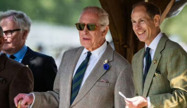 King Charles joins Prince Edward for Windsor Horse Show
