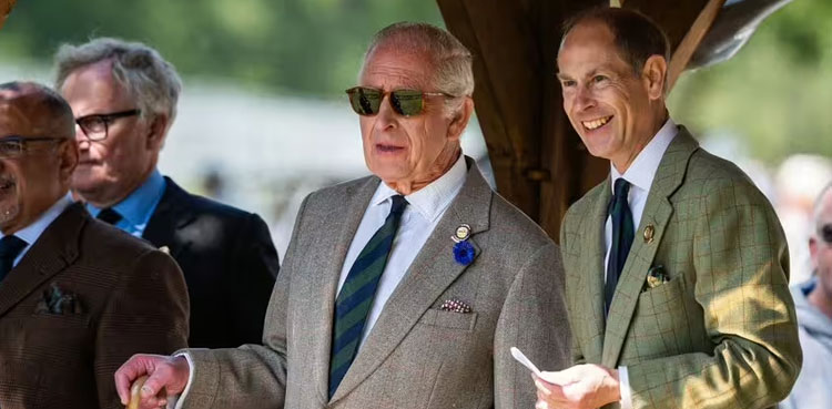 King Charles joins Prince Edward for Windsor Horse Show