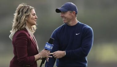Amanda Balionis makes Rory McIlroy dig after 'really bad look' following dismal PGA Championship