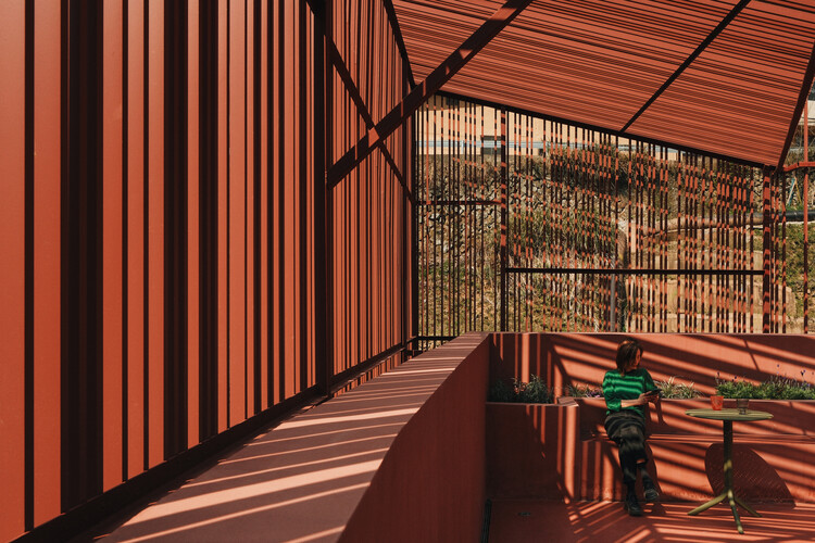 Songzhuang Z Museum / TEAM BLDG - Interior Photography, Wood